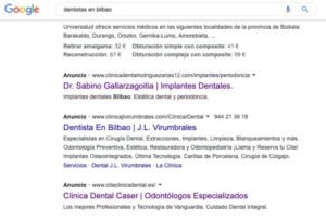 Google Ads Dentistas